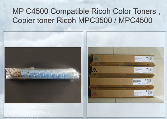 Compatible Ricoh Cyan Printer Toner Cartridge For Use In Ricoh MPC3500 / MPC4500