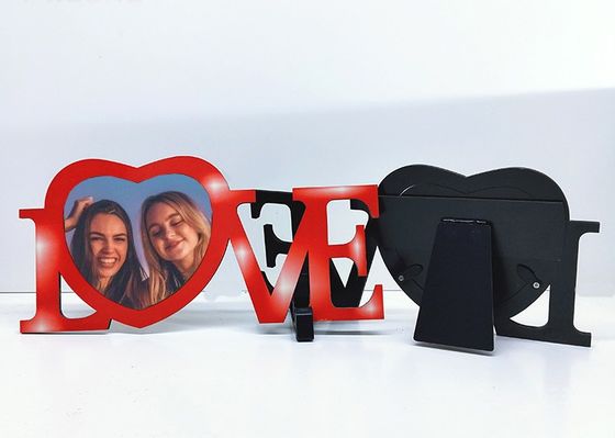 Verf MDF Sublimatie Blank Liefde Hart Foto Picture Frame Voor het drukken
