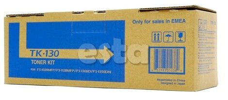 Kyocera FS 1300D Originele Toner Cartridge TK130 Met 7200 Pagina's Opbrengst