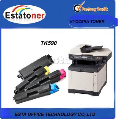 Kyocera TK590 Kleuren Laser Toner Cyaan / Magenta / Geel / Zwart