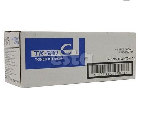 Toner van TK580 Kyocera Patronen FS - C5150DN 4 - Zwart/Cyaan/Magenta/Geel Pak
