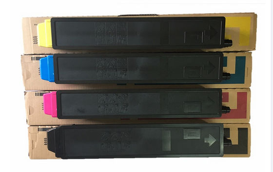 Toner TK8325 C M Y K van Kyocerataskalfa 2551ci Kleurentoner Patroon wat afbreken