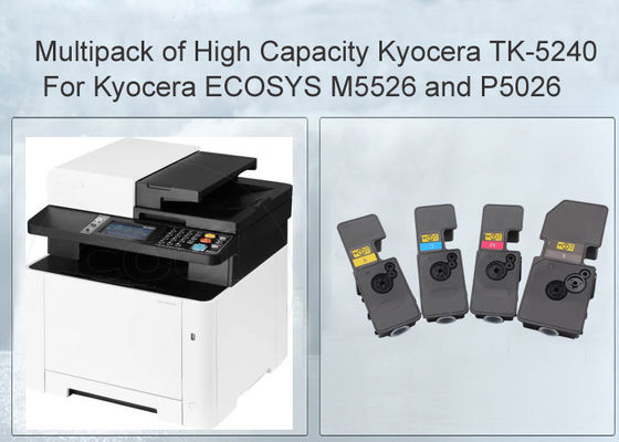 Kyocera TK-5240 CMYK Multipack Laserprinter Tonercartridge voor Kyocera Ecosys M5526cdw