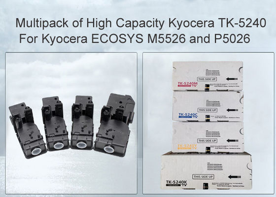 Kyocera TK-5240 CMYK Multipack Laserprinter Tonercartridge voor Kyocera Ecosys M5526cdw