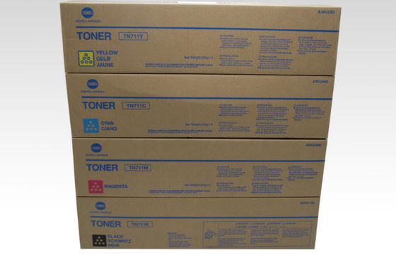 Kleur Konica Minolta Toner BH - C654 / C754 TN711 Zwart / Cyan / Magenta / Geel