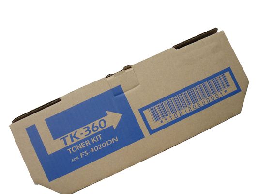 Kyocera Mita Ecosys TK 360 Zwarte Toner Cartridge voor FS - 4020DN Capaciteit 20.000 Pagina's