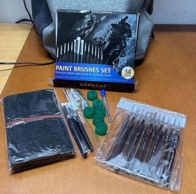 Waar kan ik langdurige hobby verfborstels kopen voor modellen en tafel wargaming