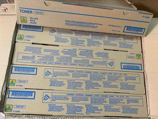 Bizhub C360 Originele Cyaan Konica Minolta Toner Cartridge A11G490 TN319