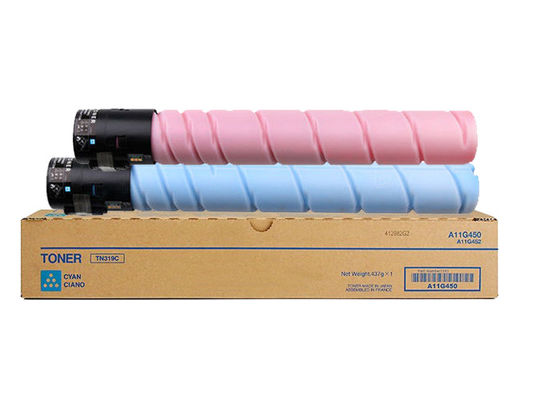 Bizhub C360 Originele Cyaan Konica Minolta Toner Cartridge A11G490 TN319