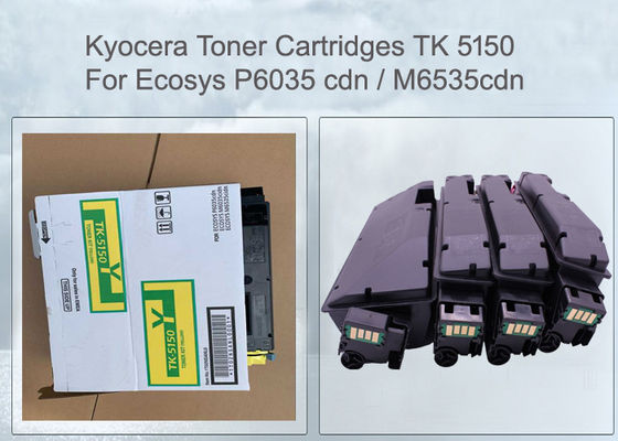 KYOCERA TK-5150Y TONER CARTRIDGE 1T02NSANL0 voor ECOSYS 6535, 4 stuks per set 10K pagina's